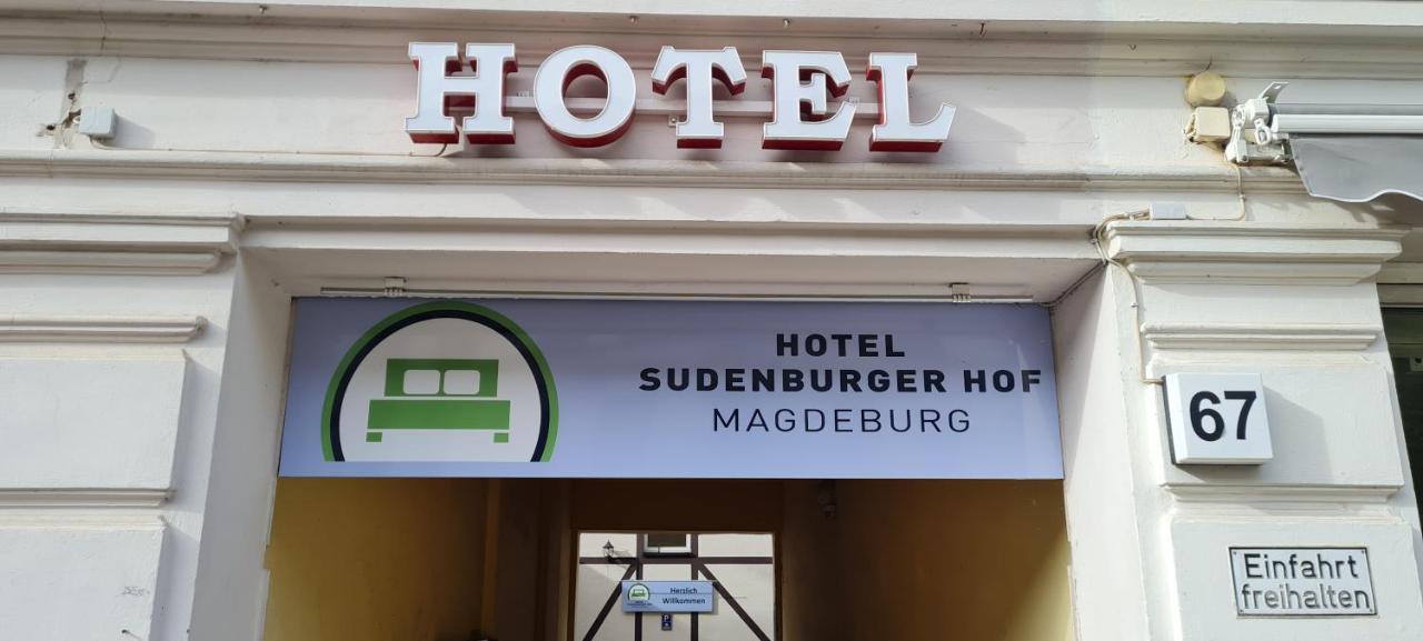 Hotel Am Sudenburger Hof Magdeburg Exterior photo