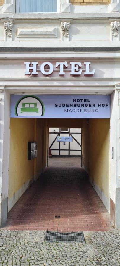 Hotel Am Sudenburger Hof Magdeburg Exterior photo